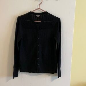 Eddie Bauer Black Cardigan